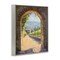 Stupell Industries Tranquil Garden Arch Framed Giclee, design by Petal Prints Design